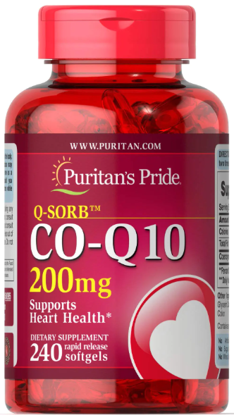 Puritans Pride Q-Sorb CoQ10 200 Mg 240 Count